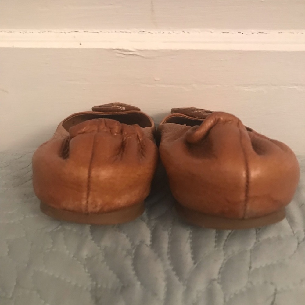 Tory Burch Leather Reva Flats 7.5 - Picture 4 of 5